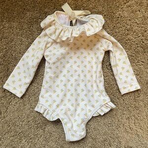 NWOT Edgehill Collection x Kristen Ellen Hockman Baby One Piece Swimsuit 0-3 M